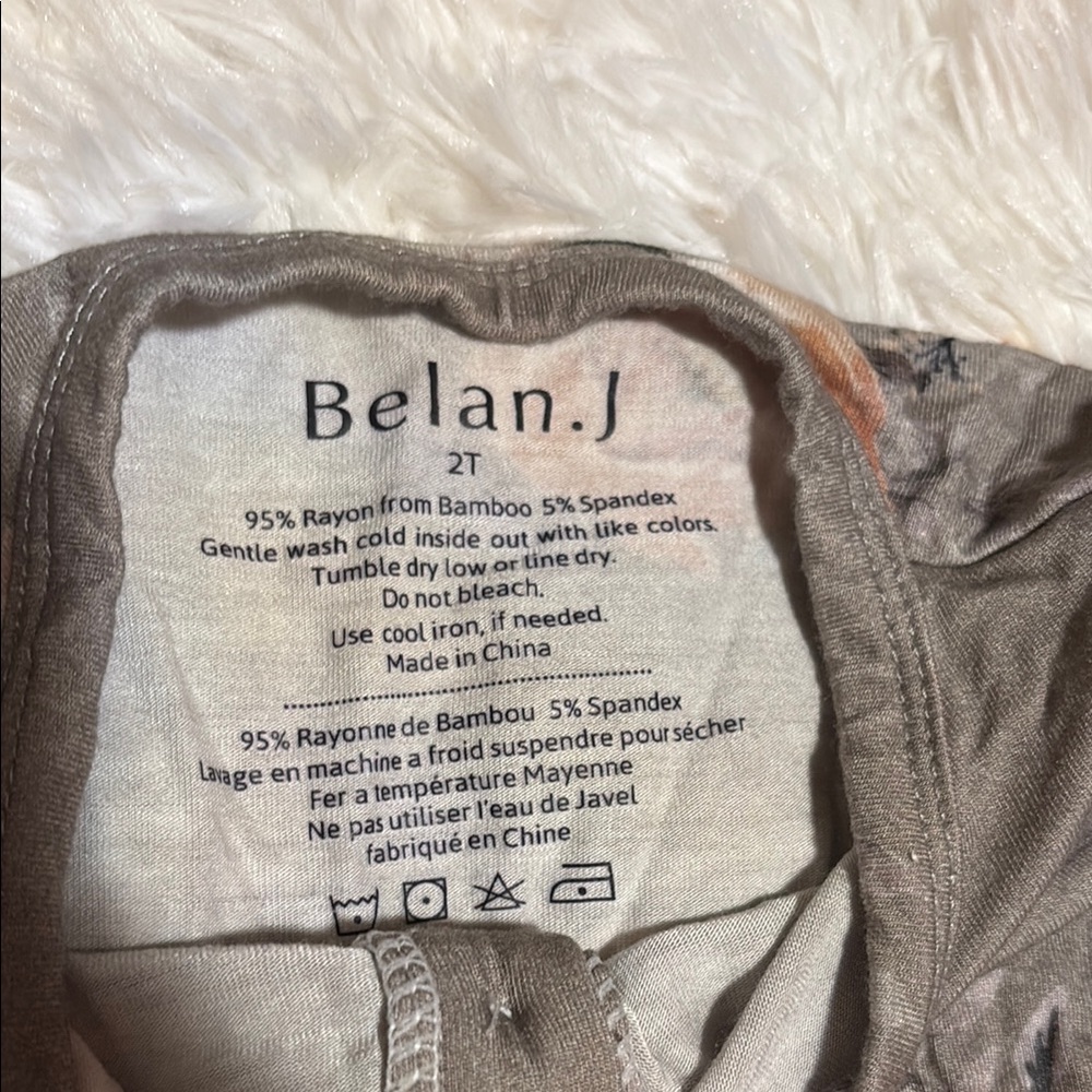 Belan J Floral Kids One Piece - Picture 2 of 5